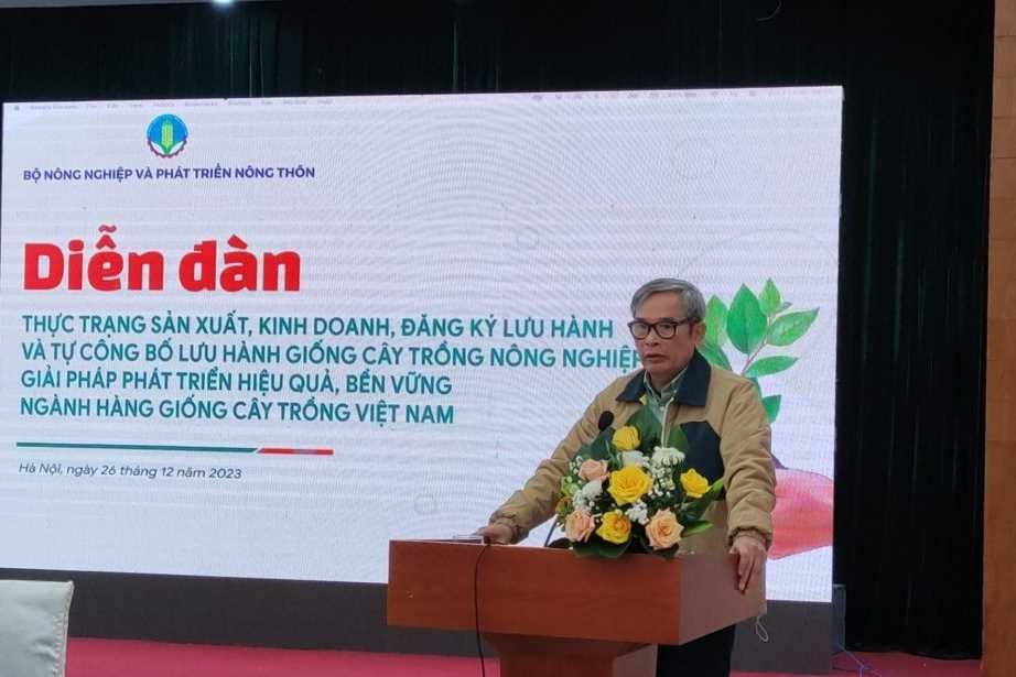 Diễn đàn phát triển hiệu quả, bền vững ngành hàng giống cây trồng Việt Nam