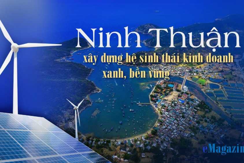 Ninh Thuận xây dựng hệ sinh thái kinh doanh xanh, bền vững